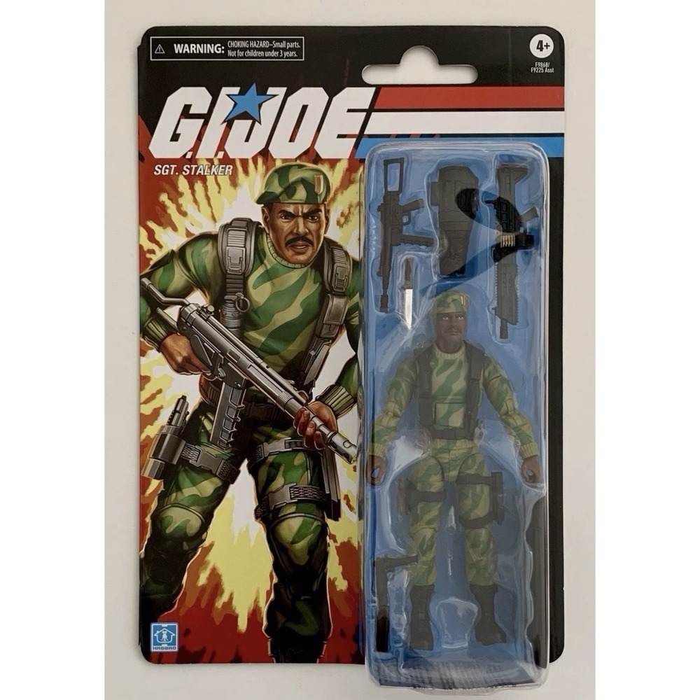 Hasbro GI Joe Classified Series SGT Stalker Retro Collection Ranger F9868 NEW
